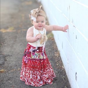 Boho Girl Maxi Skirt